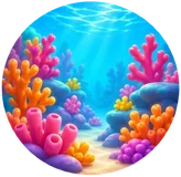 Reef backdrop