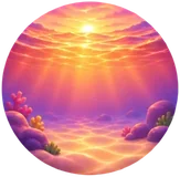 Sunset backdrop
