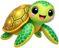 Golden turtle