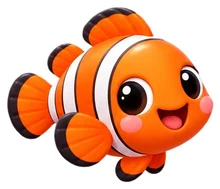 Clownfish sticker