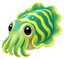 Cuttlefish sticker