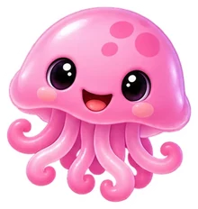 Jellyfish sticker